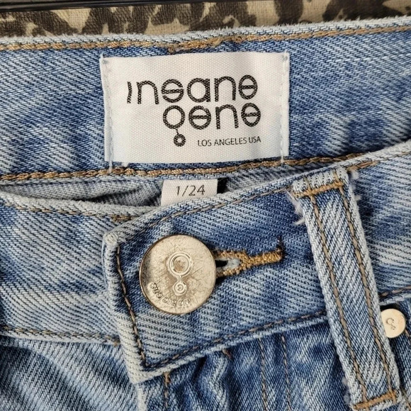 Insane Genes High Waisted Tapered Jeans - Picture 13 of 14